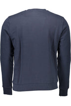Blaues Baumwoll-Sweatshirt für Herren