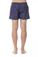 Blaue Polyester-Badebekleidung
