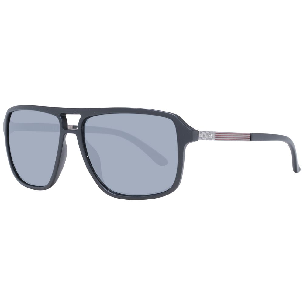 Schwarze Sonnenbrille aus Kunststoff