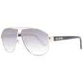 Goldfarbene Sonnenbrille aus Metall 1045671