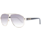 Goldfarbene Sonnenbrille aus Metall 1045671