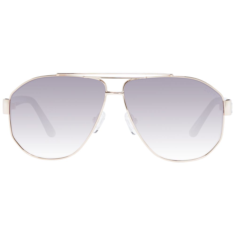 Goldfarbene Sonnenbrille aus Metall 1045671