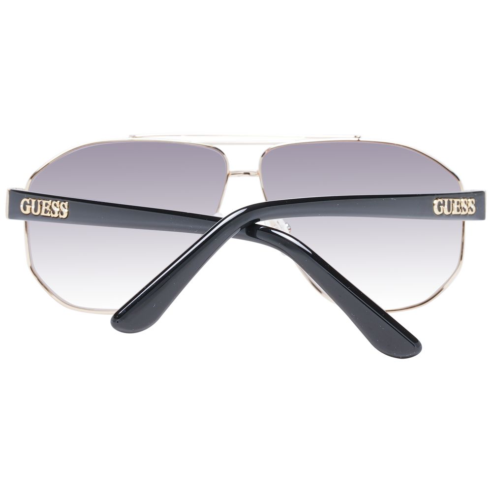 Goldfarbene Sonnenbrille aus Metall 1045671