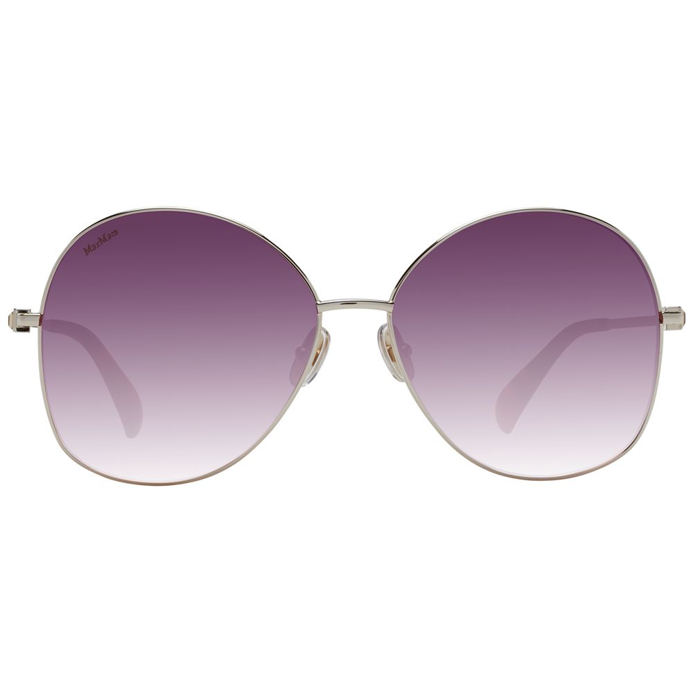 Goldfarbene Sonnenbrille aus Metall 1049426