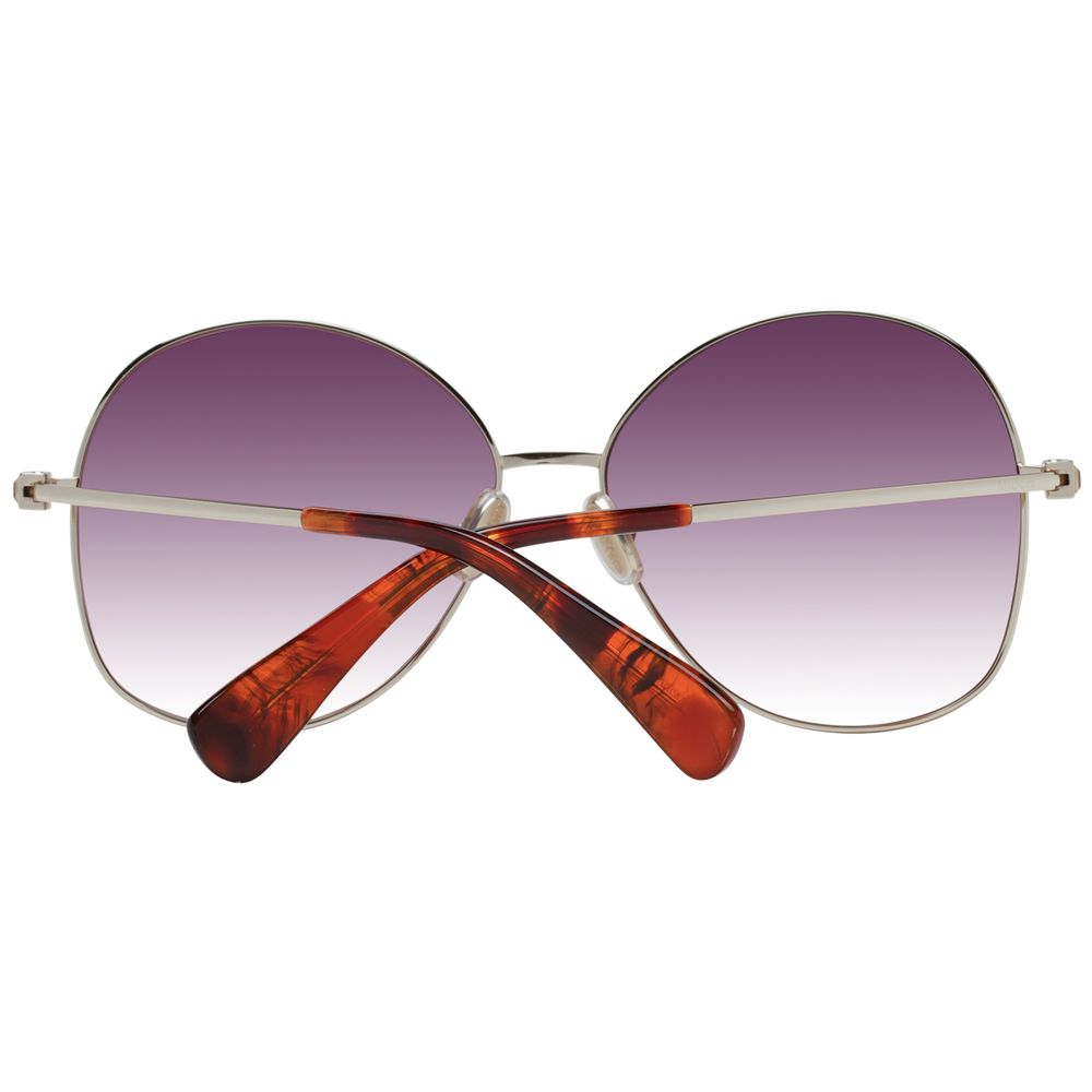 Goldfarbene Sonnenbrille aus Metall 1049426