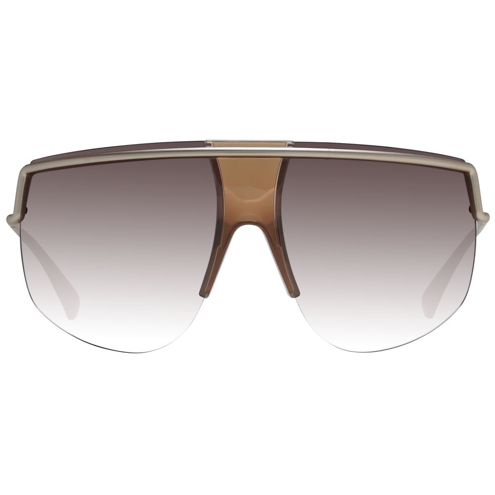 Goldfarbene Sonnenbrille aus Metall 1049446 Max Mara