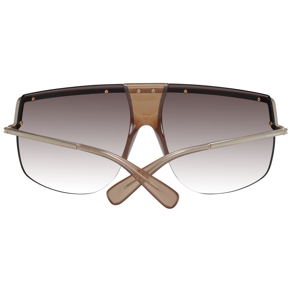 Goldfarbene Sonnenbrille aus Metall 1049446 Max Mara
