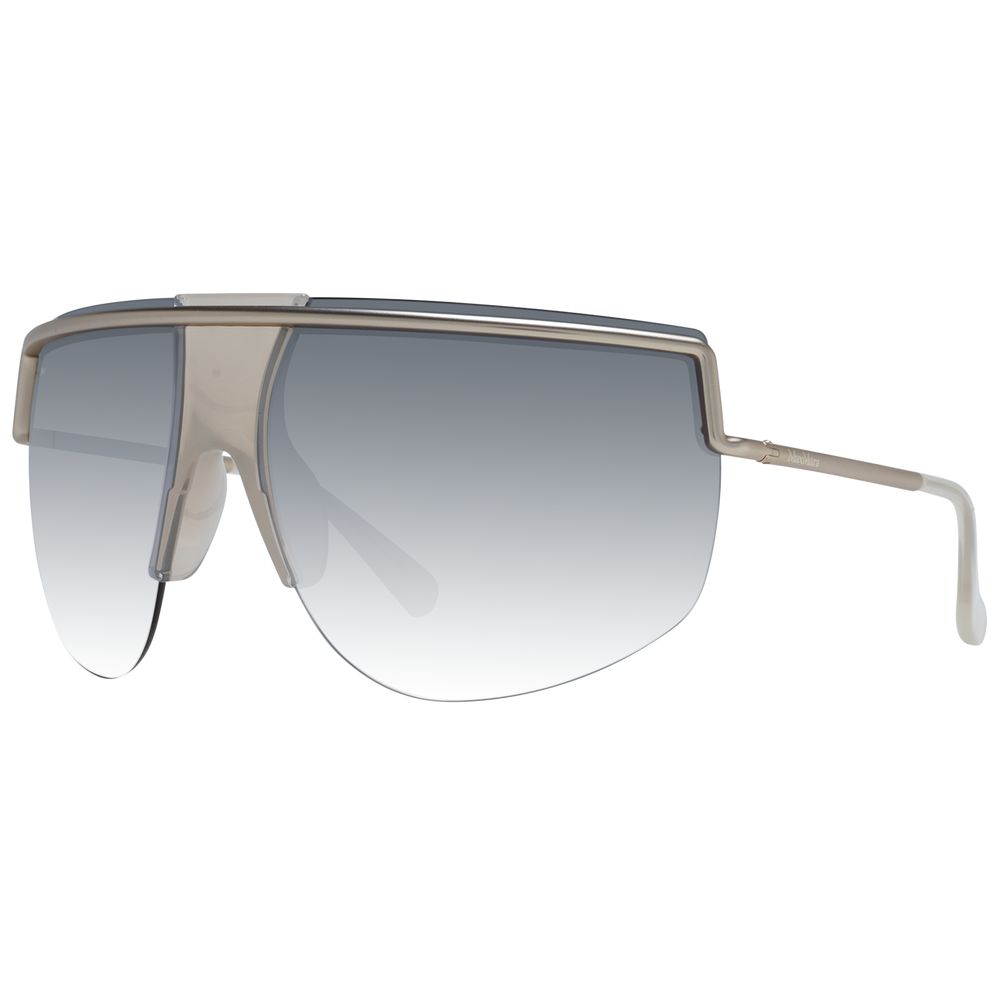 Sonnenbrille aus silbernem Metall Max Mara