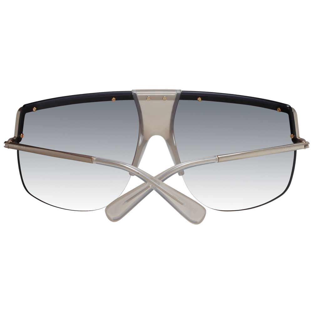 Sonnenbrille aus silbernem Metall Max Mara