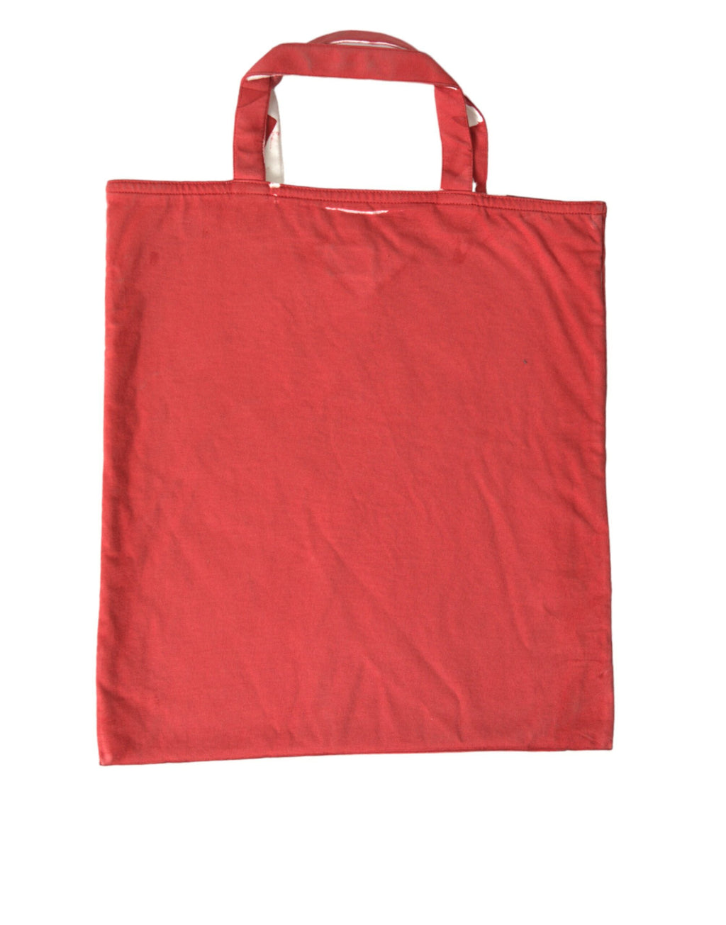 Rote Jersey-Stofflogo-Schulter-Einkaufstasche