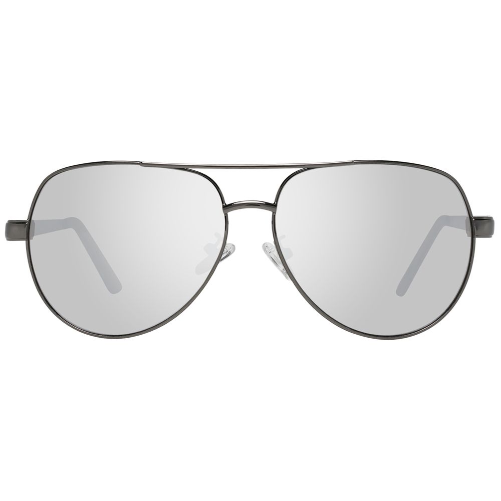 Graue Sonnenbrille aus Metall