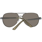 Graue Sonnenbrille aus Metall
