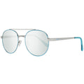 Türkise Sonnenbrille aus Metall