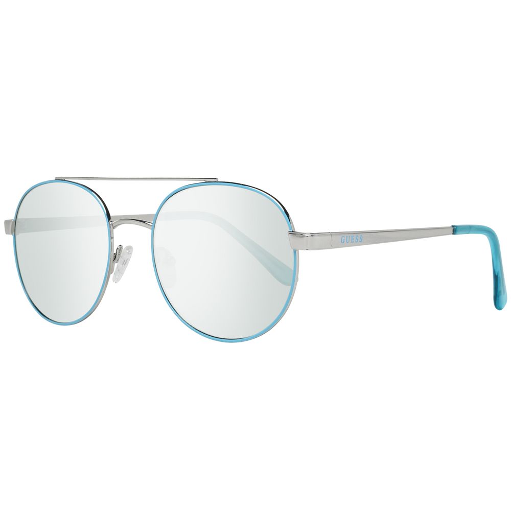 Türkise Sonnenbrille aus Metall
