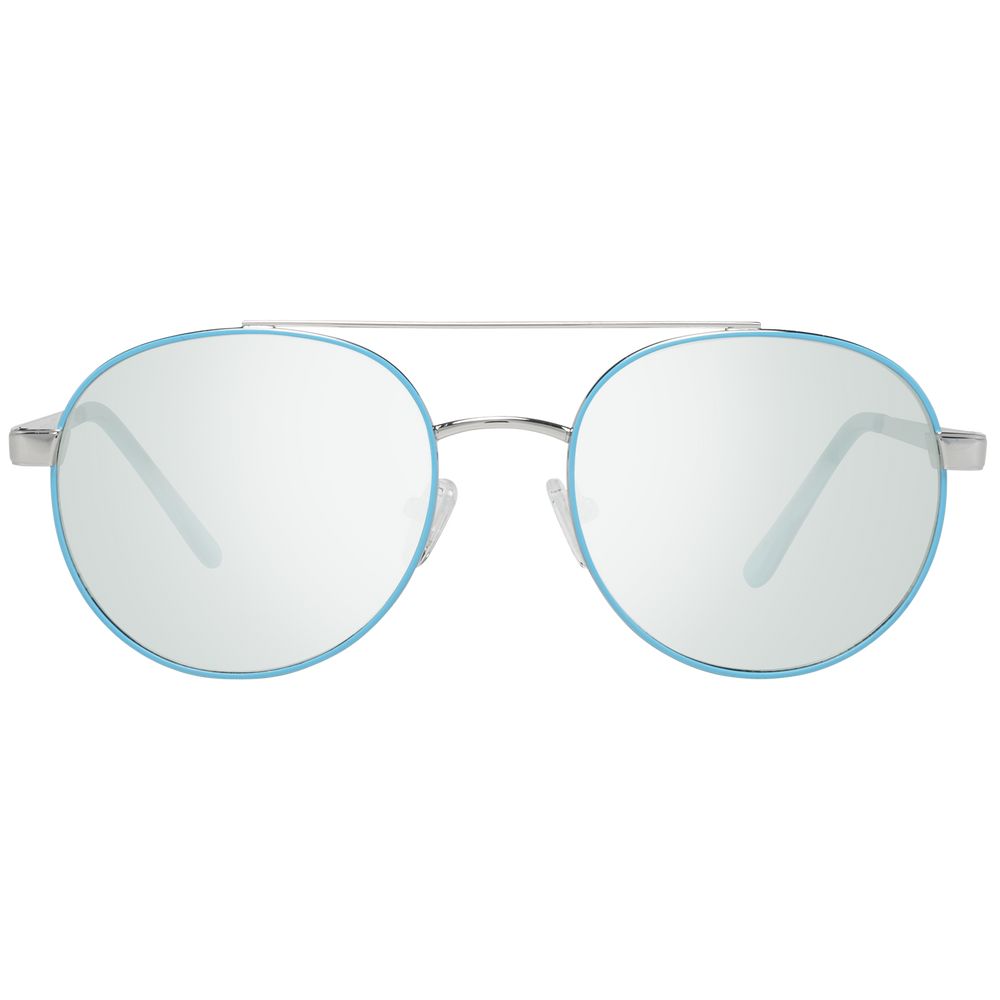 Türkise Sonnenbrille aus Metall