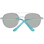 Türkise Sonnenbrille aus Metall