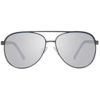 Graue Sonnenbrille aus Metall