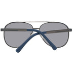 Graue Sonnenbrille aus Metall