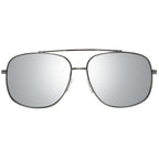 Graue Sonnenbrille aus Metall