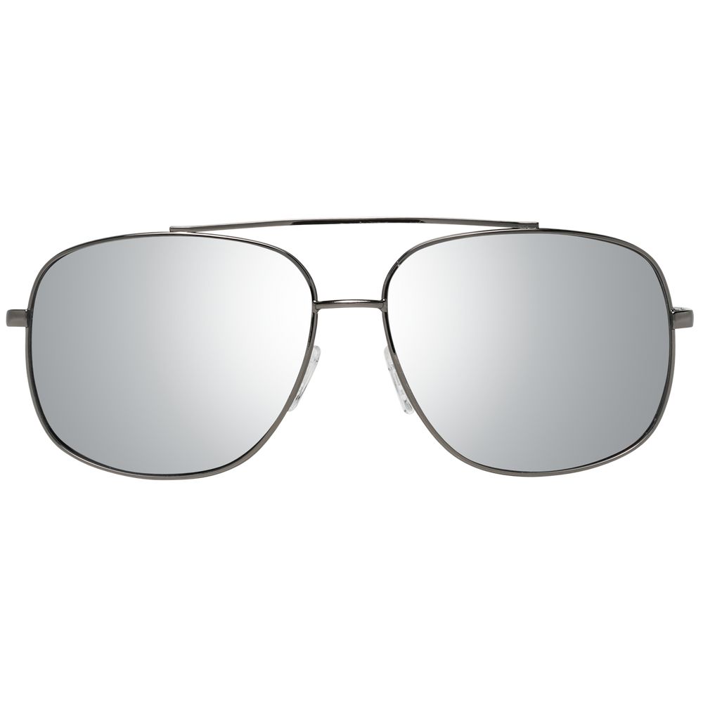 Graue Sonnenbrille aus Metall