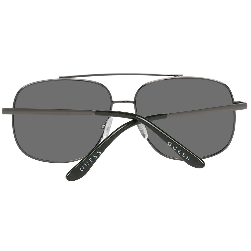 Graue Sonnenbrille aus Metall