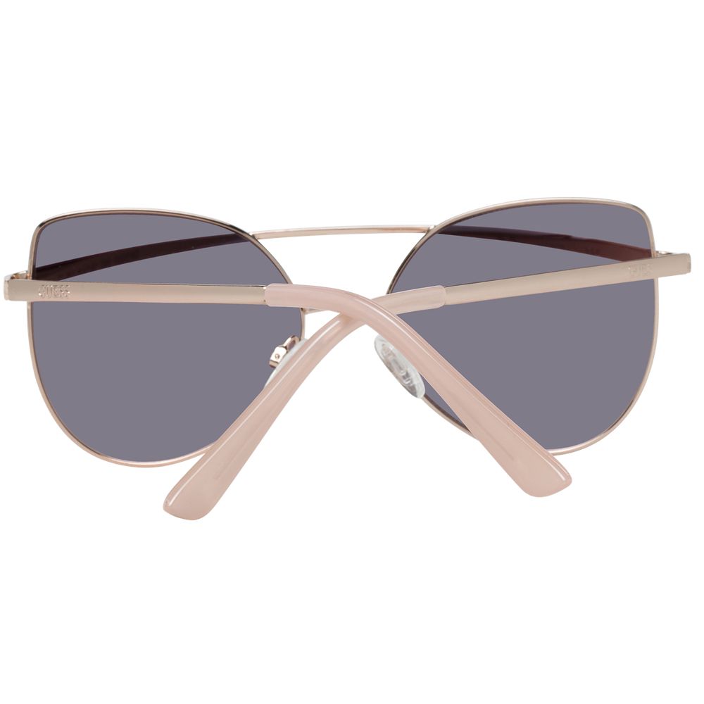 Sonnenbrille aus Roségold-Metall