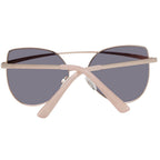 Sonnenbrille aus Roségold-Metall