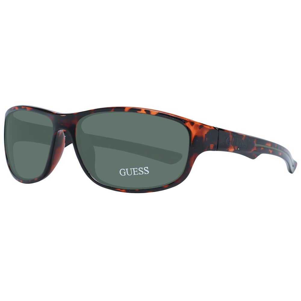 Braune Sonnenbrille aus Kunststoff