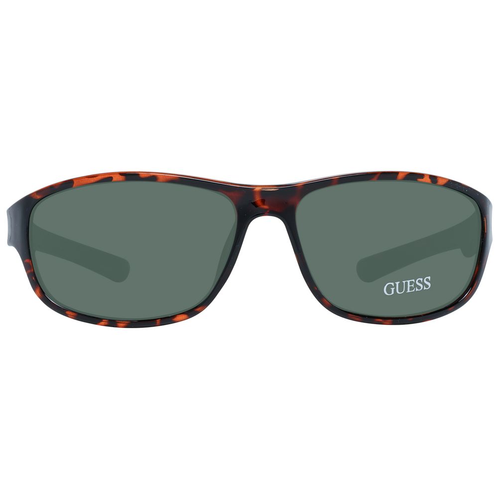 Braune Sonnenbrille aus Kunststoff