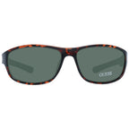 Braune Sonnenbrille aus Kunststoff
