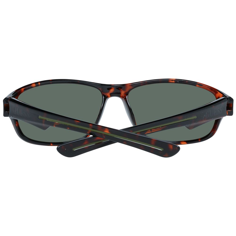Braune Sonnenbrille aus Kunststoff