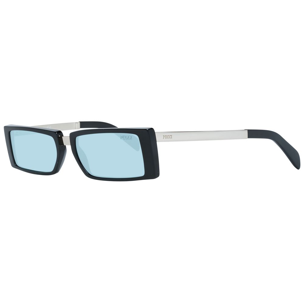 Schwarze Sonnenbrille aus Kunststoff