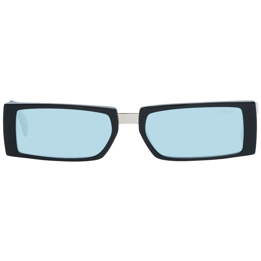 Schwarze Sonnenbrille aus Kunststoff