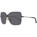 Schwarze Sonnenbrille aus Metall