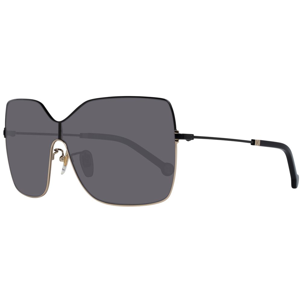 Schwarze Sonnenbrille aus Metall
