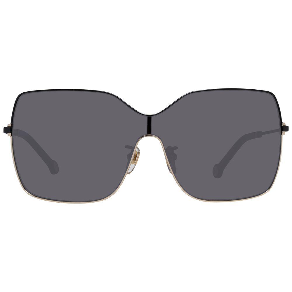 Schwarze Sonnenbrille aus Metall