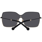 Schwarze Sonnenbrille aus Metall