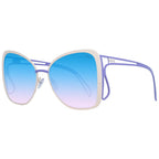 Beige Metal Sunglasses Emilio Pucci