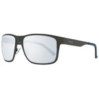 Graue Sonnenbrille aus Metall