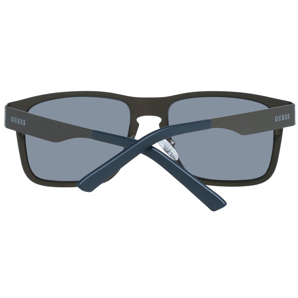 Graue Sonnenbrille aus Metall