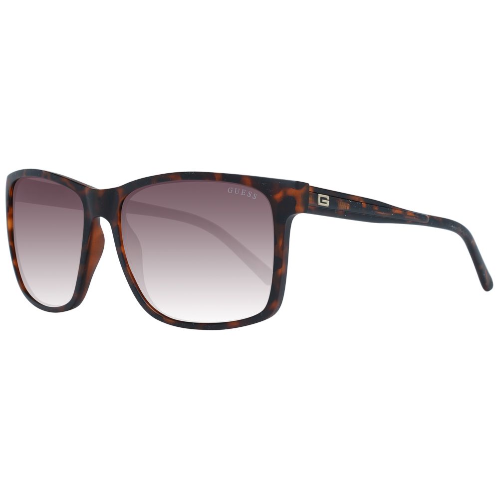 Braune Sonnenbrille aus Kunststoff