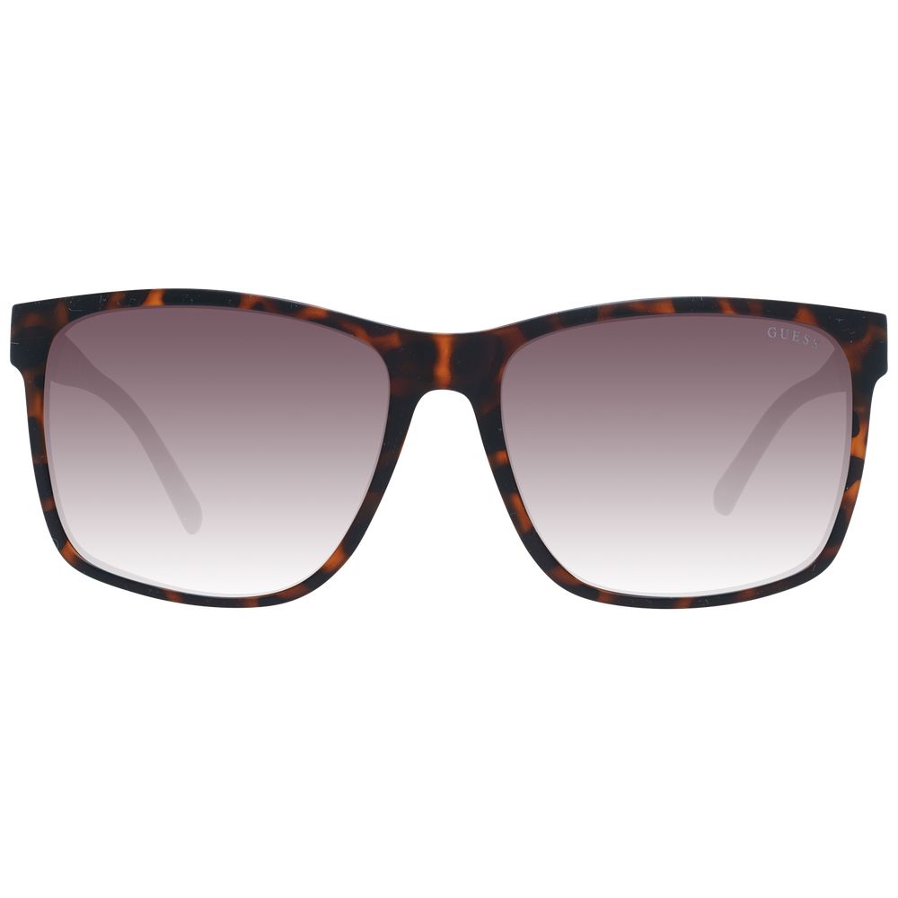 Braune Sonnenbrille aus Kunststoff
