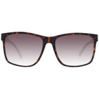 Braune Sonnenbrille aus Kunststoff