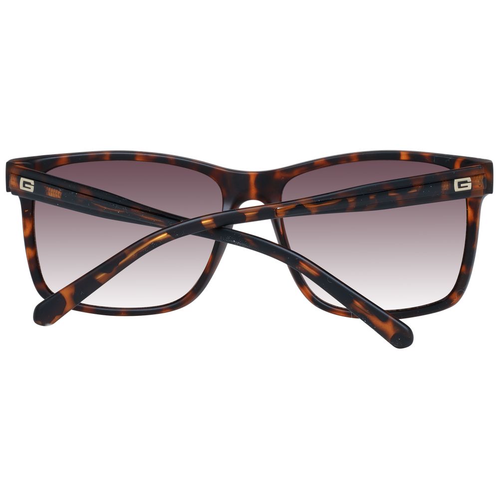 Braune Sonnenbrille aus Kunststoff