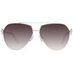 Sonnenbrille aus Goldmetall