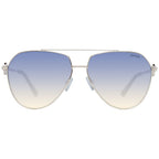 Sonnenbrille aus Goldmetall