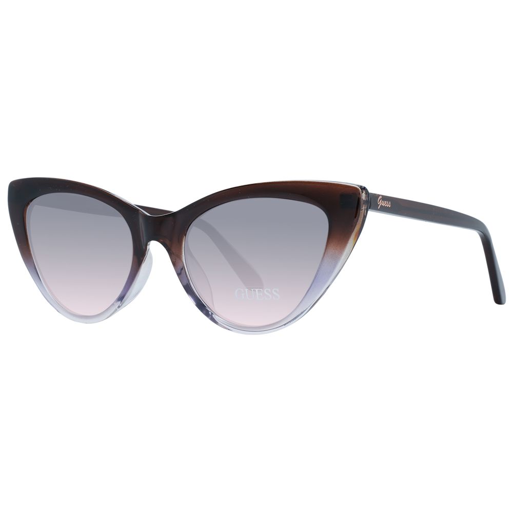 Braune Sonnenbrille aus Kunststoff