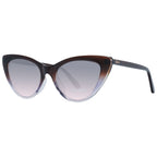 Braune Sonnenbrille aus Kunststoff