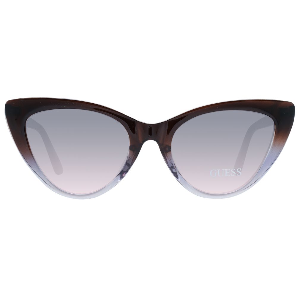 Braune Sonnenbrille aus Kunststoff
