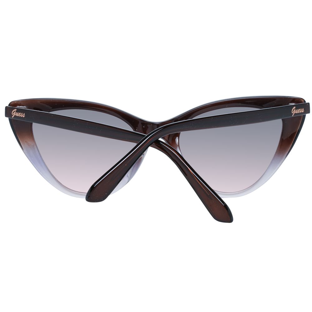 Braune Sonnenbrille aus Kunststoff
